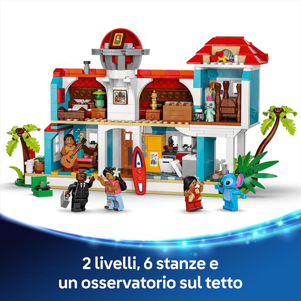 Immagine del prodotto LEGO - DISNEY Casa sulla spiaggia di Lilo e Stitch 43268