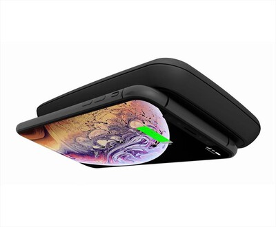 ZENS - BATTERIA ESTERNA WIRELESS QI 4500 MAH - NERO-NERO