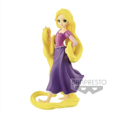 BANPRESTO - DISNEY CHARACTERS CRYSTALUX- RAPUNZEL--Vari
