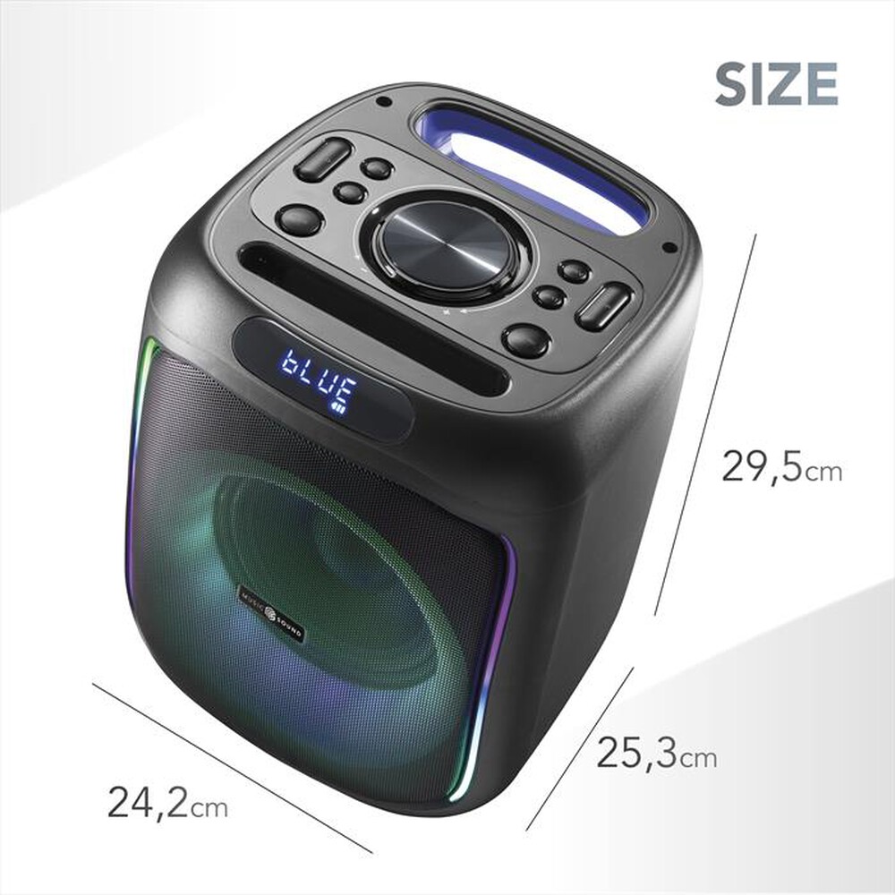 Immagine del prodotto CELLULARLINE - Cassa speaker BTSPKMSBOXSMALLK-Nero