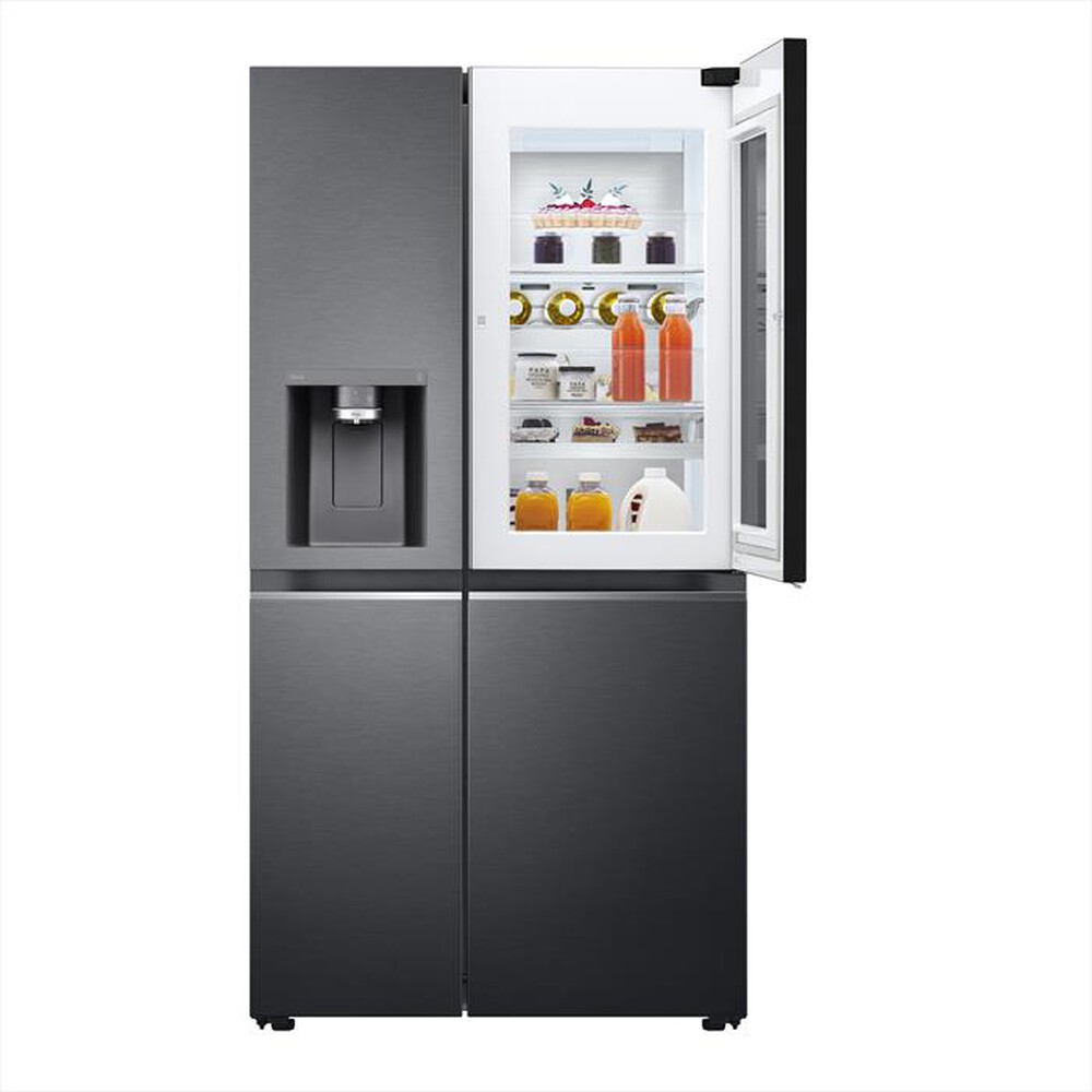 "LG - Frigorifero side by side GSXV91MCAE Classe E-Black"