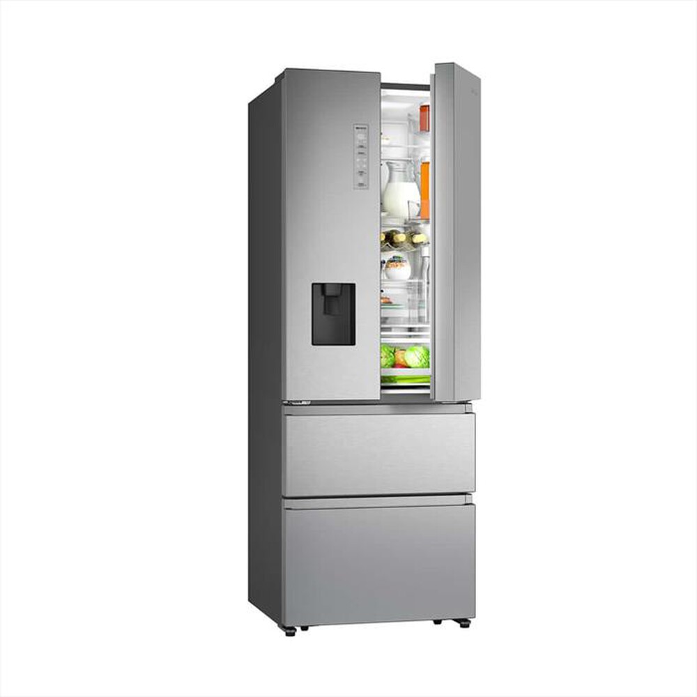 "HISENSE - Frigorifero 4 porte RF632N4WIE1 ClasseE 485lt-Inox"