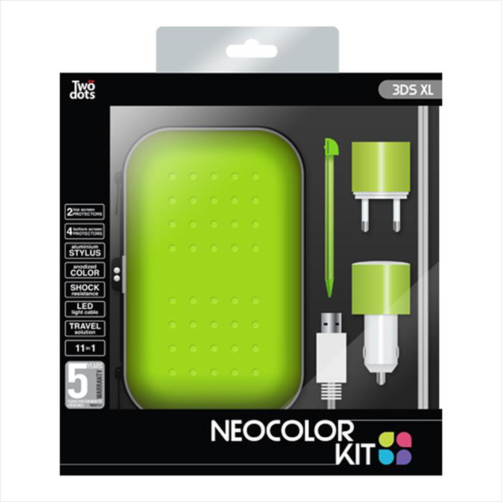 "X-JOY DISTRIBUTION - Kit Color Blu 3DS XL-VERDE"