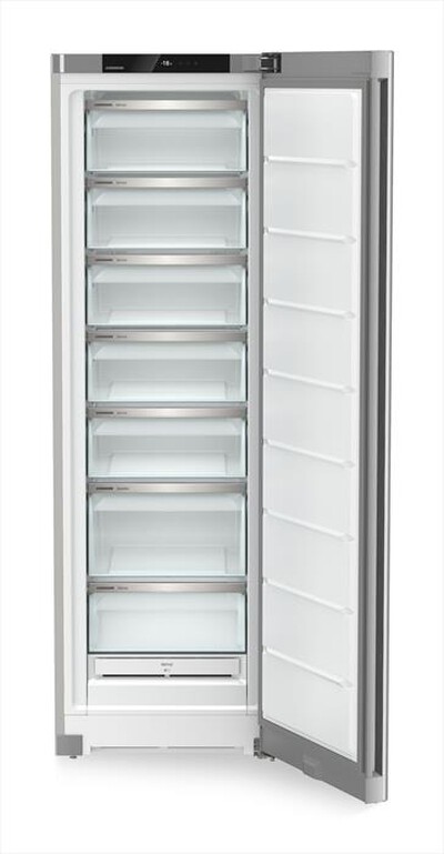 LIEBHERR - Congelatore verticale FNSFE  5227-20 ClasseE 277lt-SteelFinish / Silver