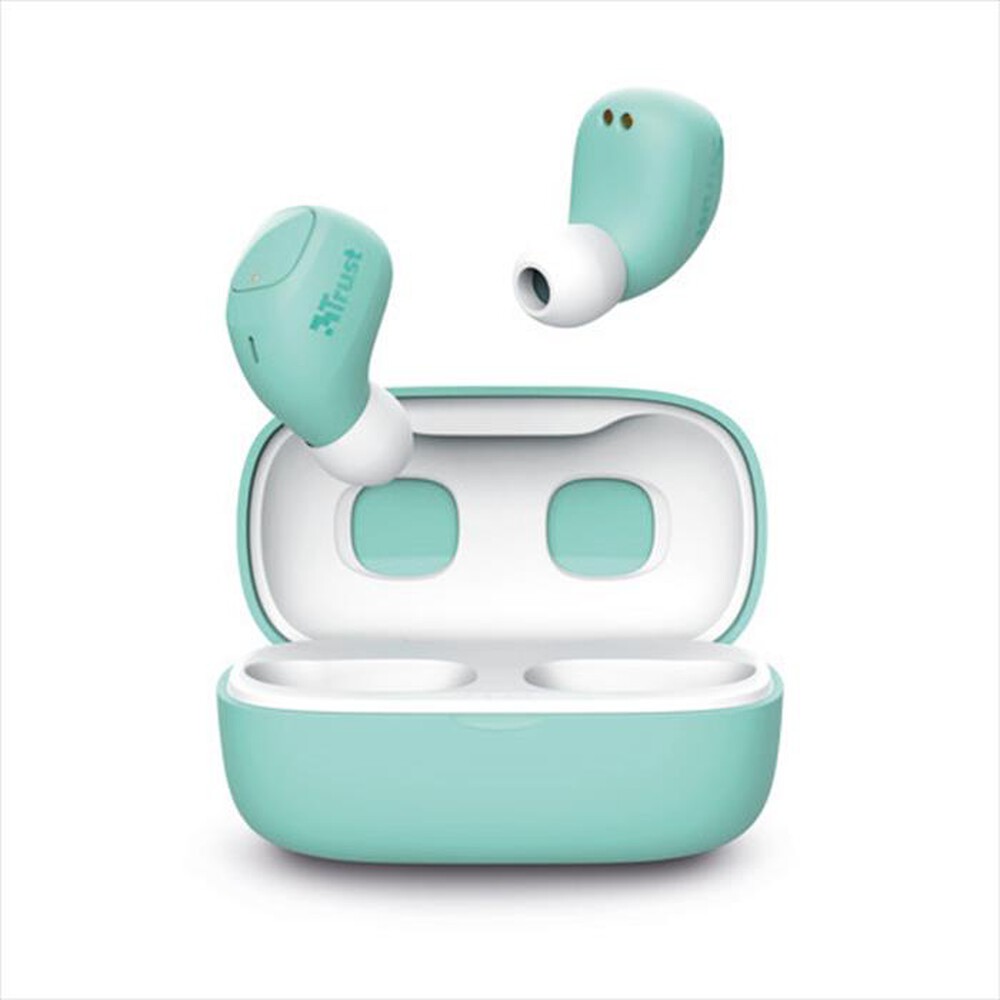 "TRUST - NIKA COMPACT BLUETH EARPHONES MINT-Turquoise"