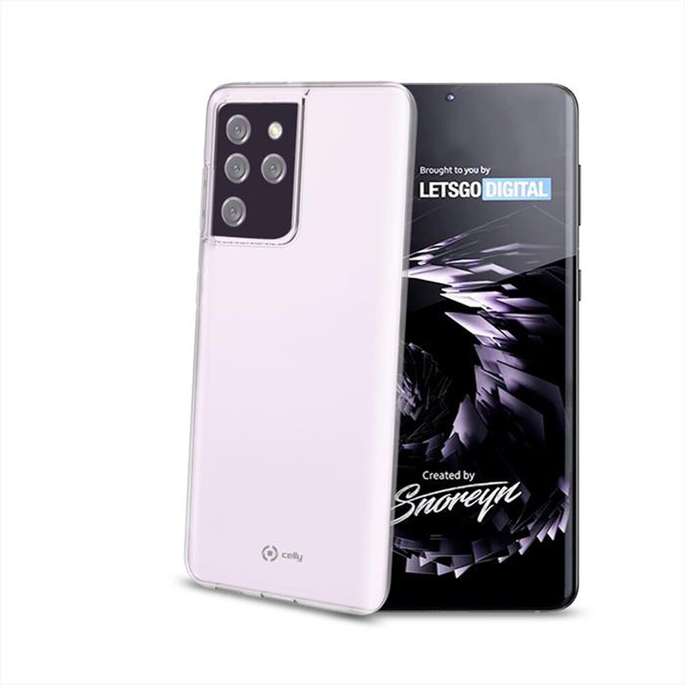 "CELLY - GELSKIN994 - COVER PER GALAXY S21 ULTRA 5G-Trasparente"