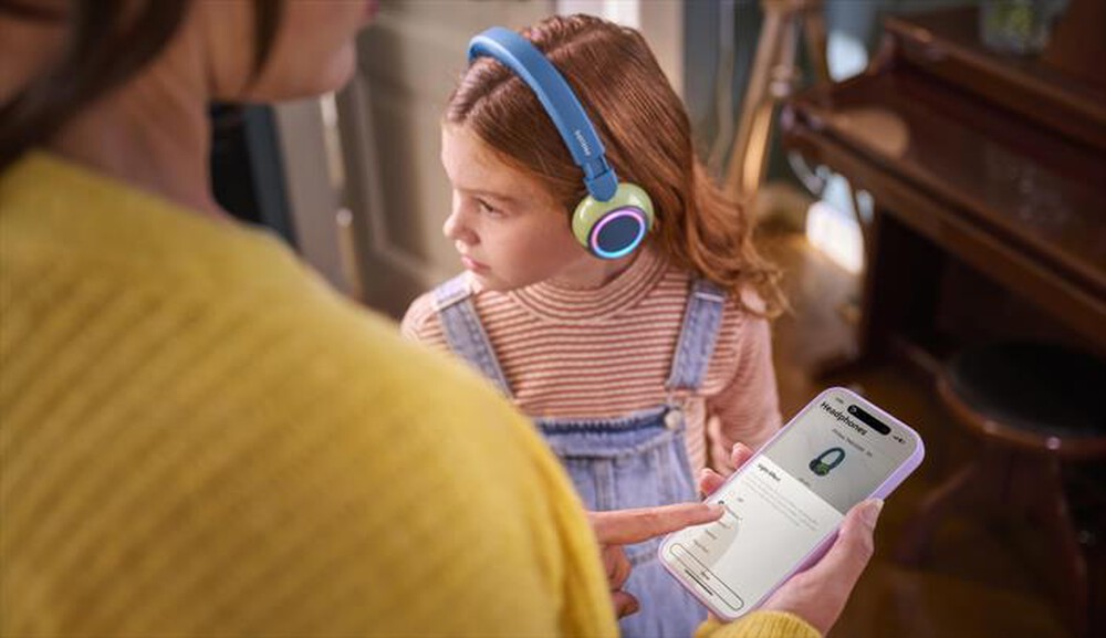 Immagine del prodotto PHILIPS - Cuffie wireless on-ear per bambini TAK4200CT/00-Ottanio cristallizzato