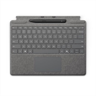 MICROSOFT - SURFACE PRO TASTIERA CON TASTO COPILOT + SLIM PEN-Platino
