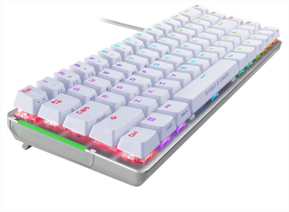 "ASUS - Tastiera ROG FALCHION ACE/WH-Bianco"