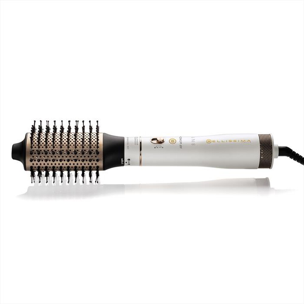 "BELLISSIMA IMETEC - MODELLATORE AD ARIA CALDA AIR WONDER-Oro, Bianco"