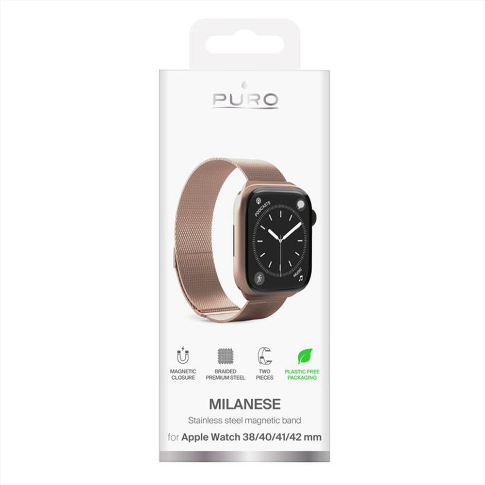 Immagine del prodotto PURO - Cinturino PUMILAW40ROSE per Apple Watch 38-40-41mm-Rosa