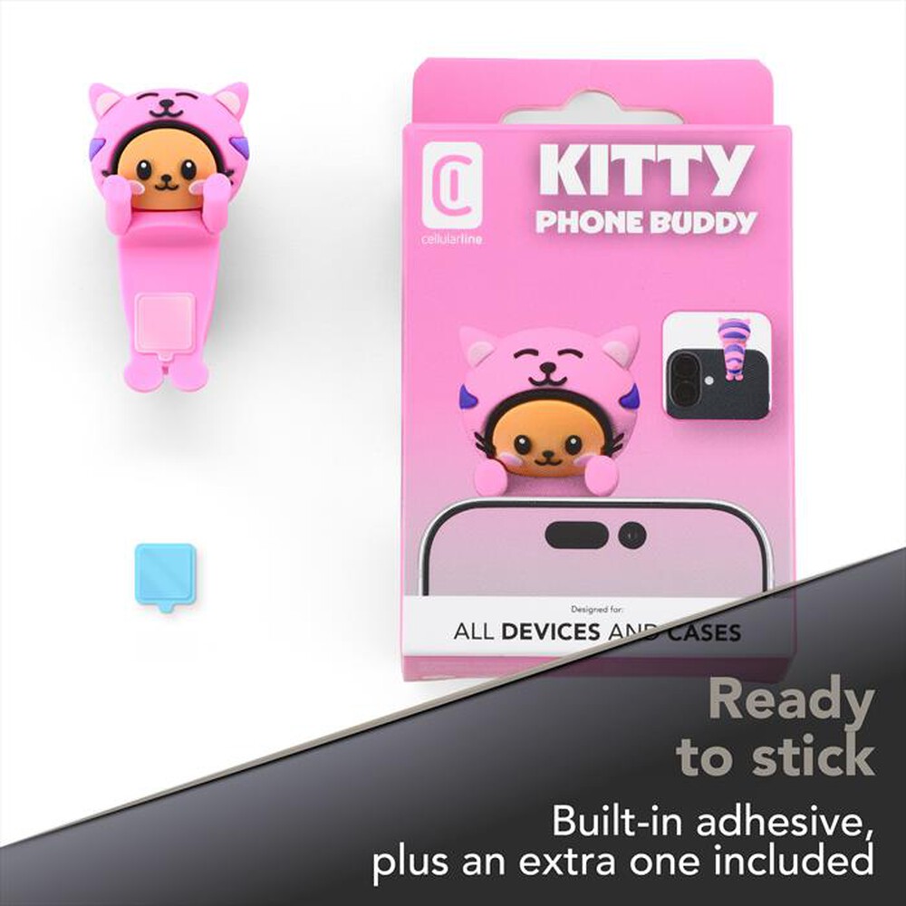 Immagine del prodotto CELLULARLINE - PHONE BUDDY TIGER-Beige, Rosa