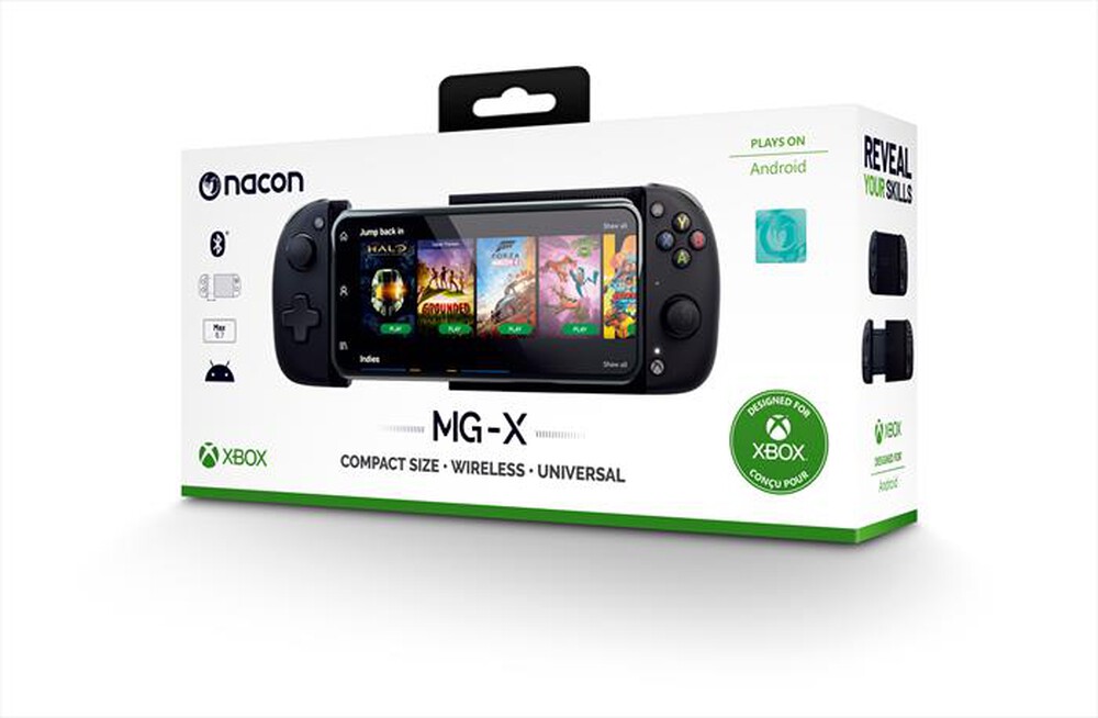 "NACON - COMPACT CONTROLLER PER SMARTPHONE ANDROID-6,7\""
