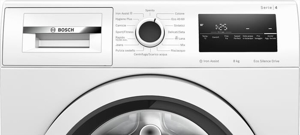 Immagine del prodotto BOSCH - Lavatrice Serie 4 WAN28208II 8Kg 1400g/m Classe A-Bianco