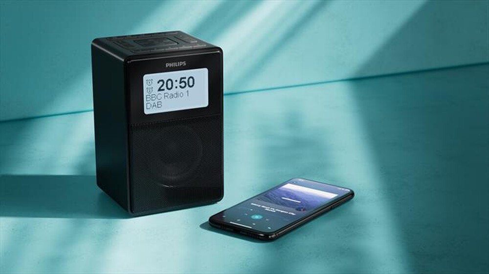 Immagine del prodotto PHILIPS - Radiosveglia impermeabile TAR5100/10-Black