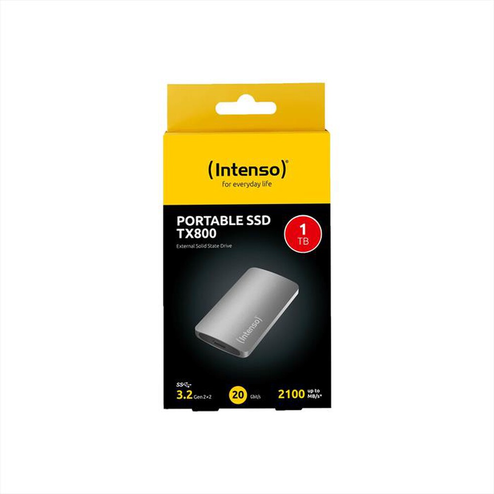 "INTENSO - SSD ESTERNA 1 TB TX800-ANTRACITE"
