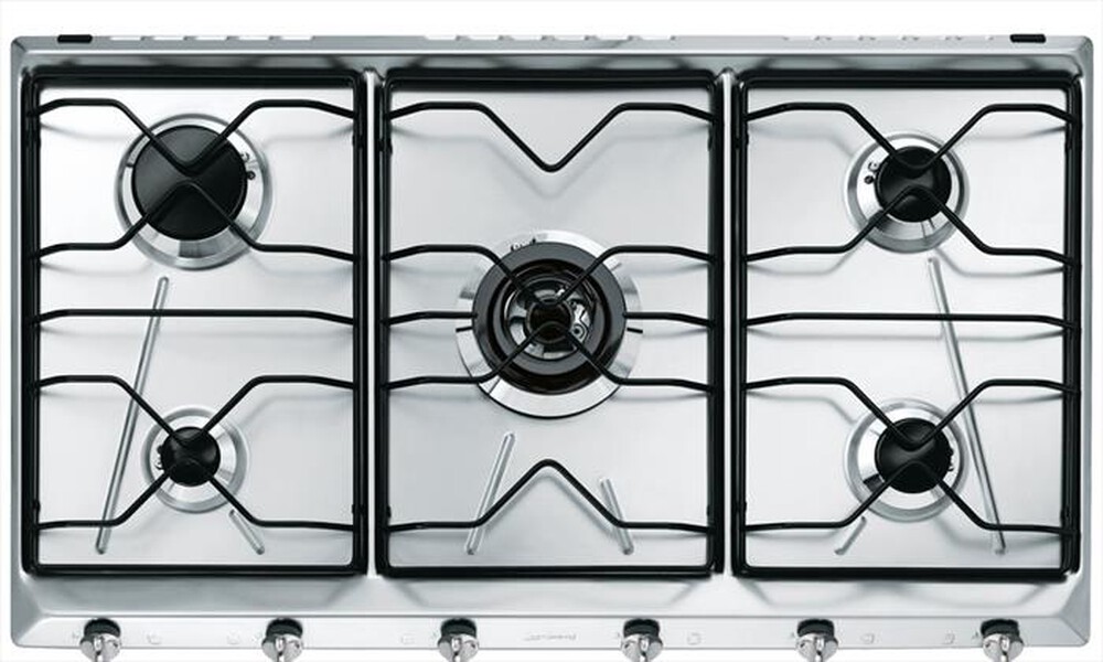 Immagine del prodotto SMEG - Piano cottura a gas SRV596-5 5 fuochi 85,5cm-Inox