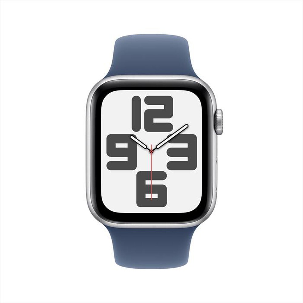 "APPLE - Watch SE GPS 44mm Cassa Alluminio-Argento Sport Band Denim - S/M"