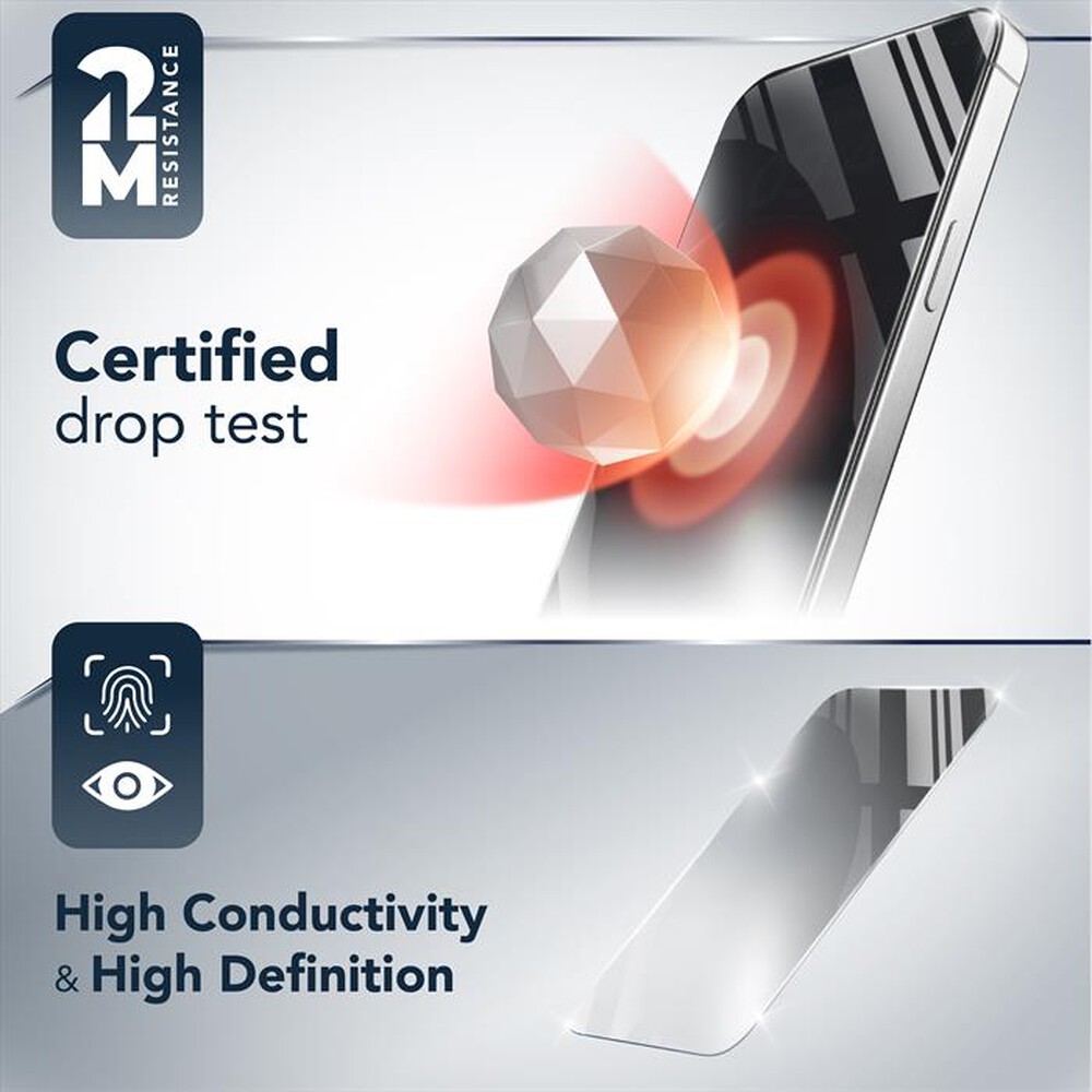 Immagine del prodotto CELLULARLINE - Pellicola proteggischermo per iPhone 17-Trasparente