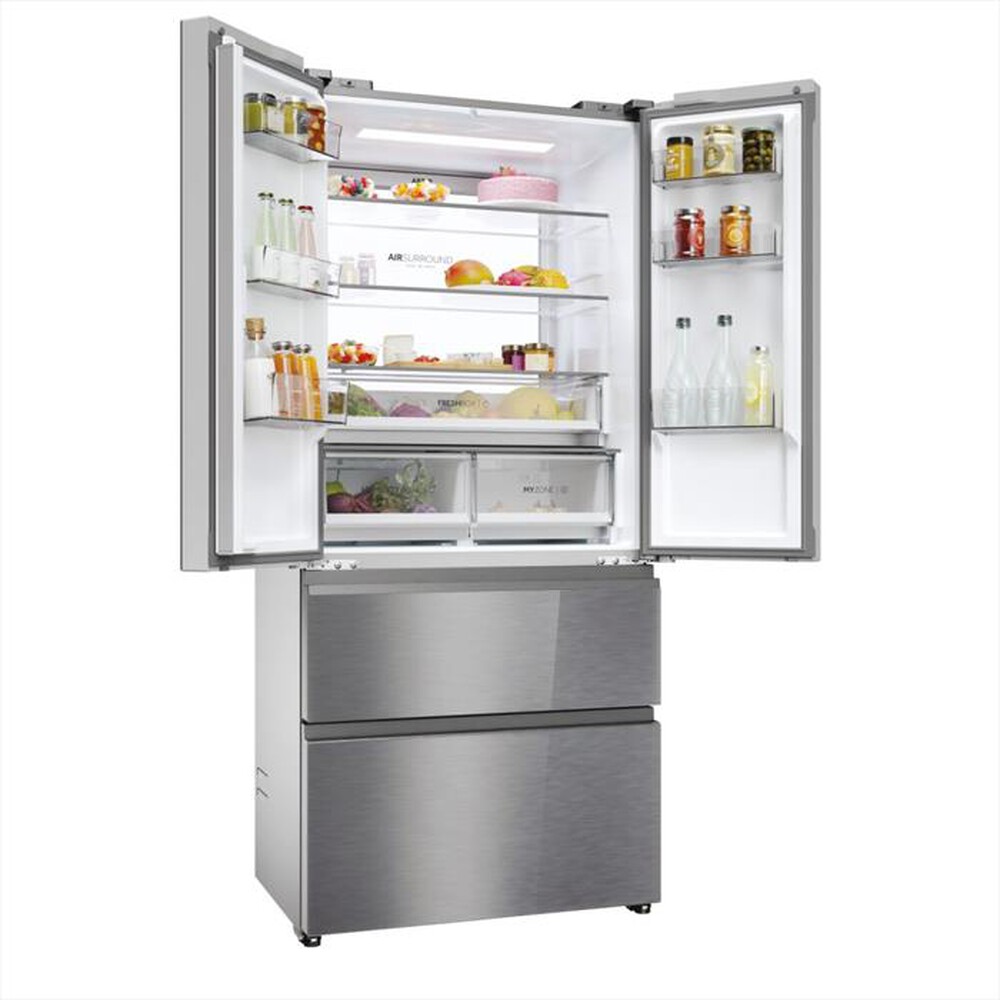 "HAIER - Frigorifero 4 porte HFR7819ENGC-Stainless steel"