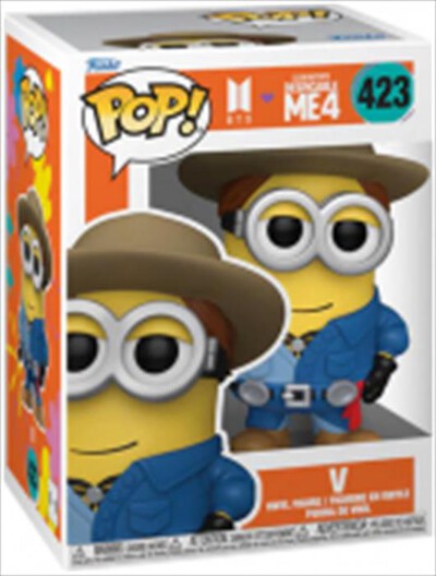 FUNKO - POP Cattivissimo Me 4 x BTS Minion V 423 -FUPC1797-n.d.