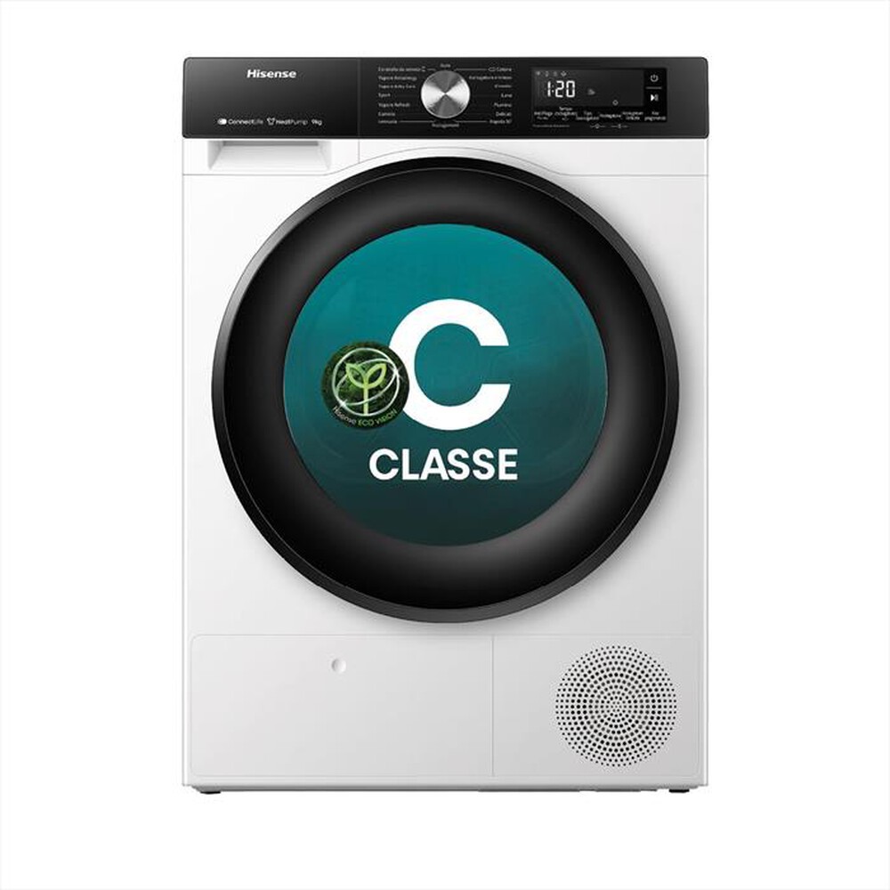 "HISENSE - Asciugatrice DH3S902BW3 9 Kg Classe A++-Bianco"