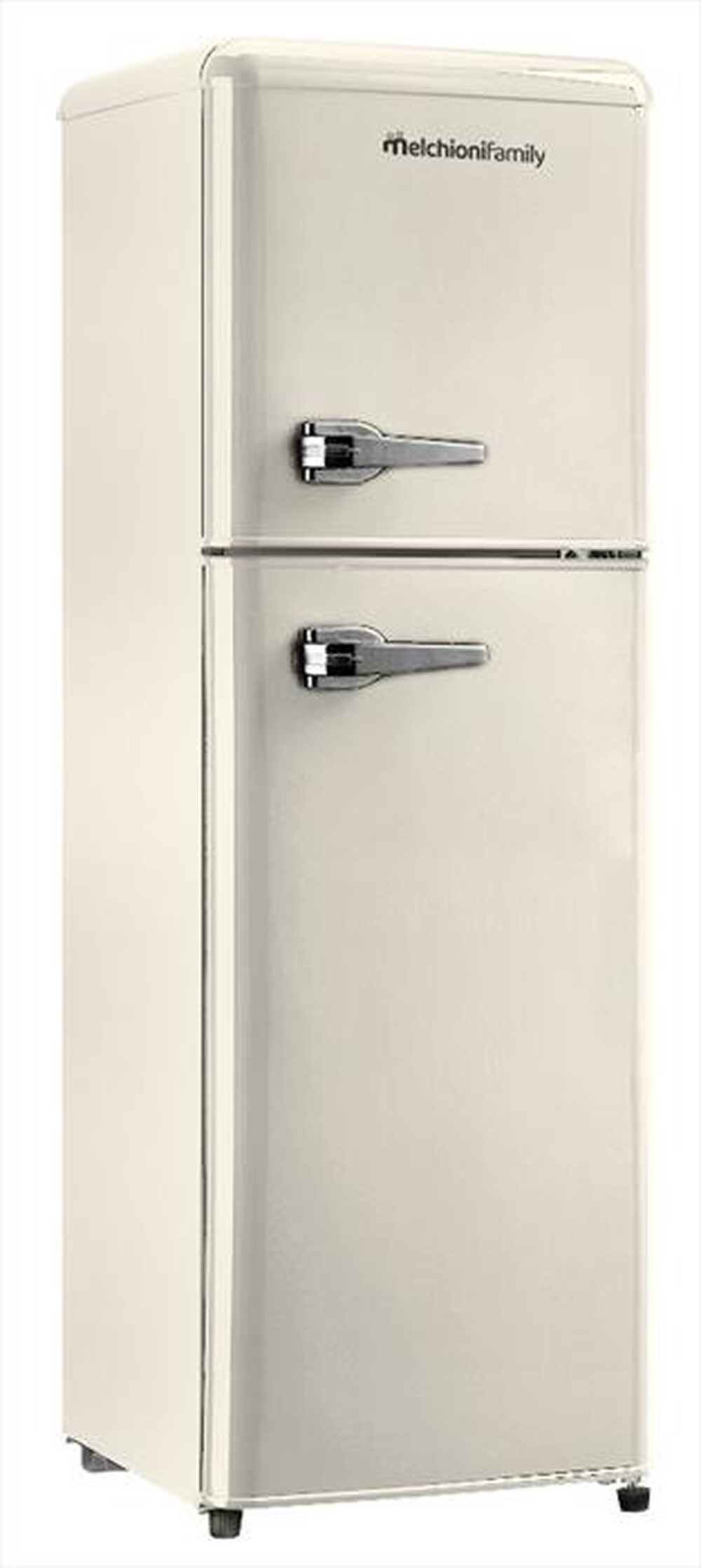 Immagine del prodotto MELCHIONI FAMILY - Frigorifero 2 porte SIBERIA 85 Classe E 85lt-Panna / Metallo
