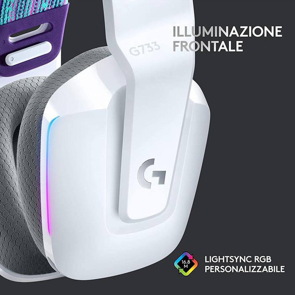 "LOGITECH - G733-Bianco"