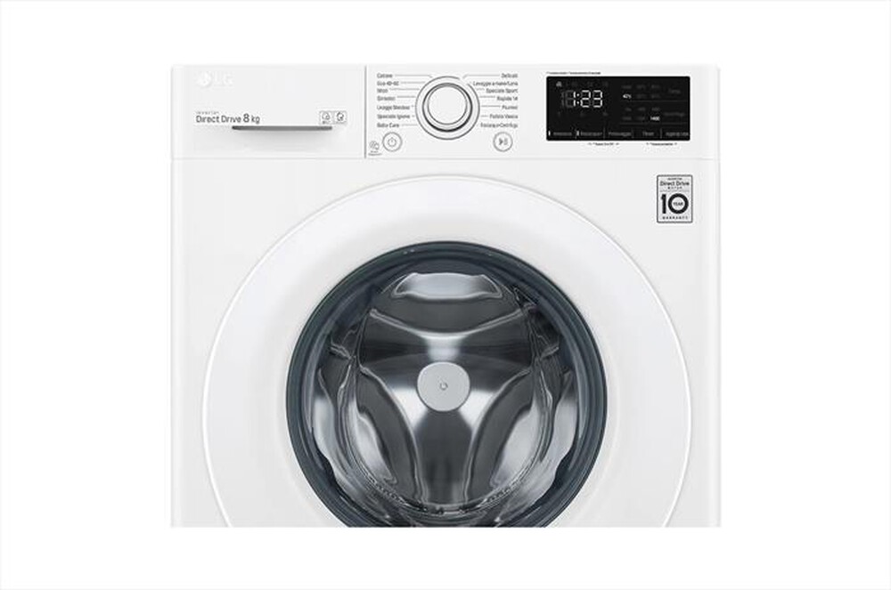 Immagine del prodotto LG - Lavatrice F4WV308N3B 8 Kg Classe B-White
