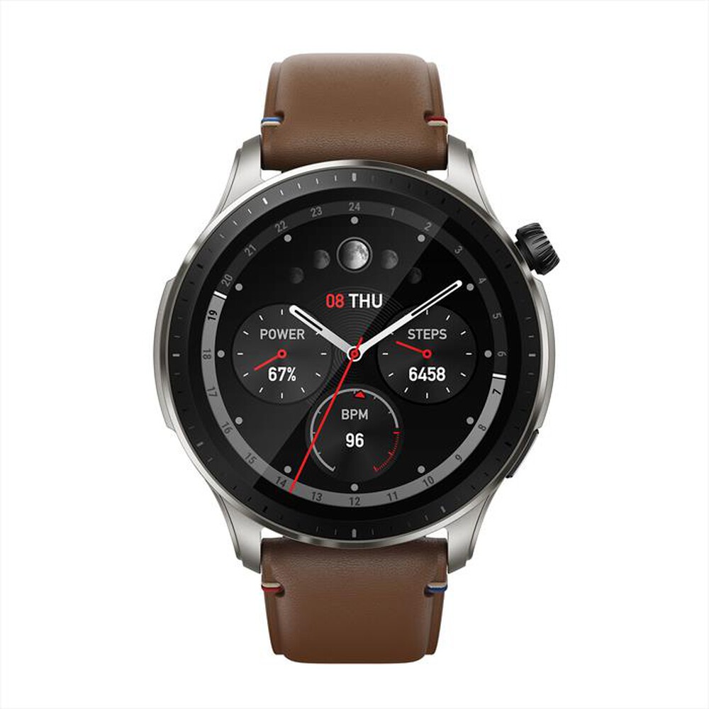 "AMAZFIT - Smart Watch GTR 4-VINTAGE BROWN LEATHER"