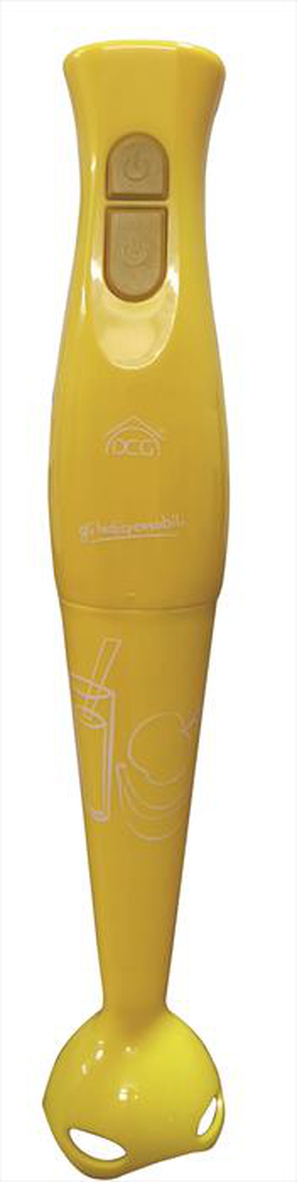 "DCG ELTRONIC - Frullatore ad immersione HM9815-ROSSO-GIALLO"