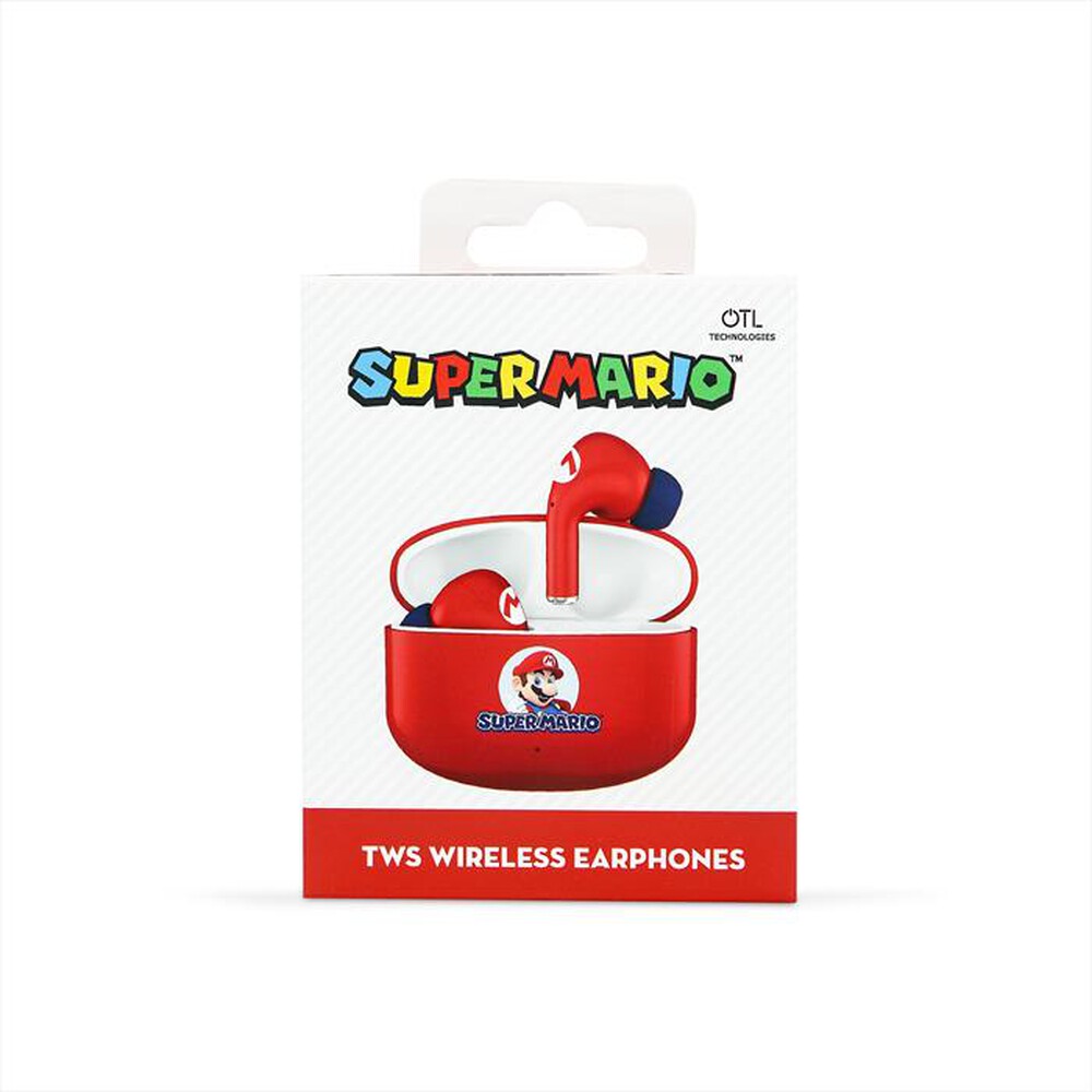 "OTL - Auricolari Bluetooth SUPER MARIO RED CORE TWS"