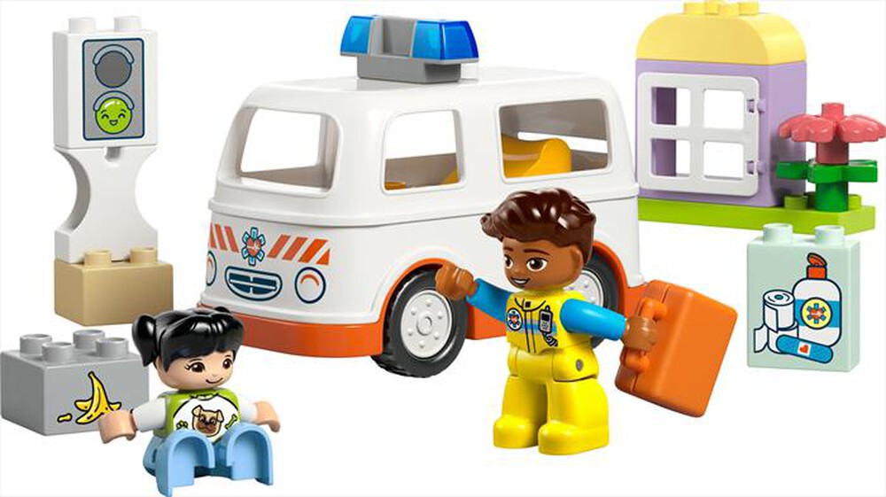 Immagine del prodotto LEGO - DUPLO Town Ambulanza e autista 10447