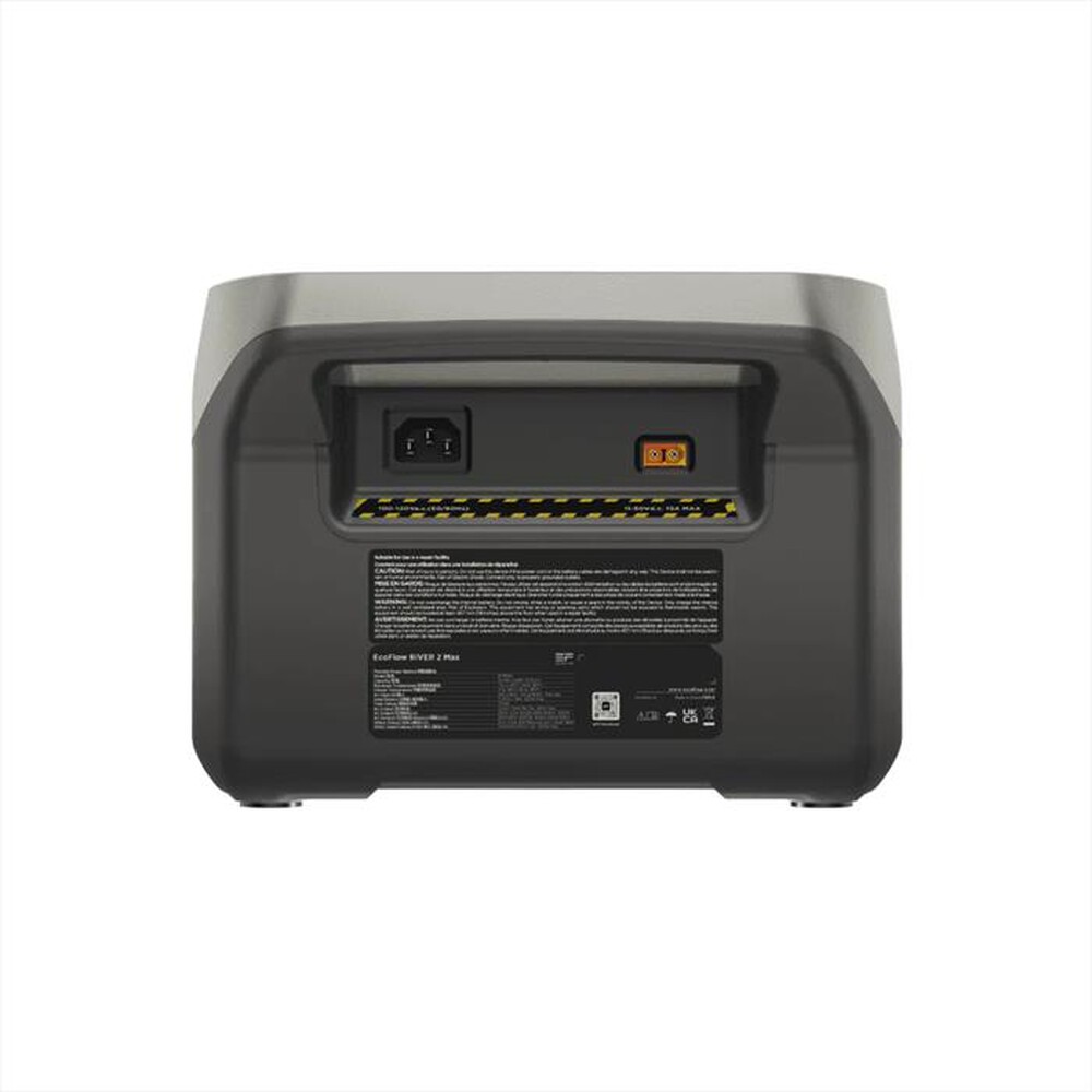 "ECOFLOW - RIVER 2 MAX POWER STATION PORTATILE-nero"