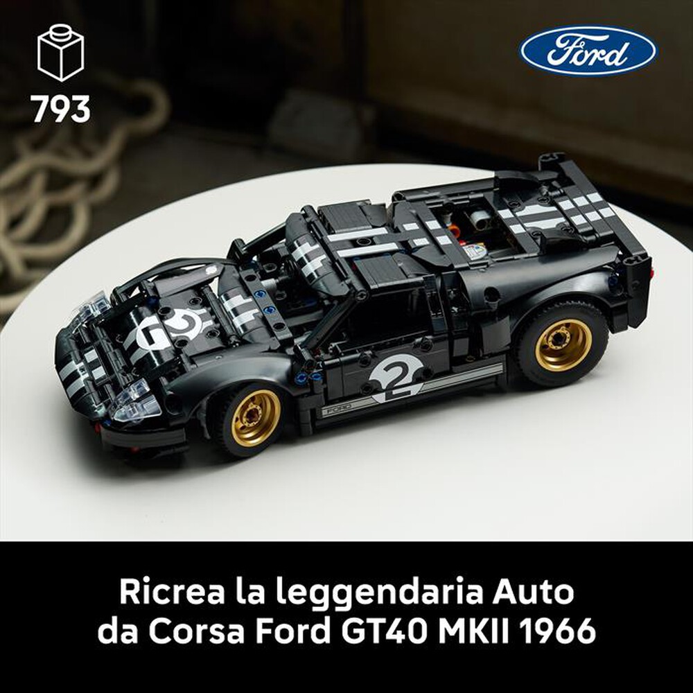 Immagine del prodotto LEGO - TECHNIC Auto da corsa Ford GT40 MKII 1966 - 42223