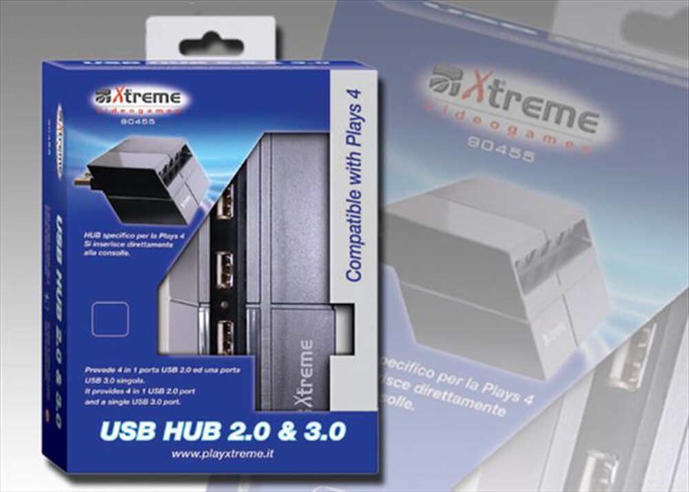 Immagine del prodotto XTREME - 90455 - PS4 Hub USB