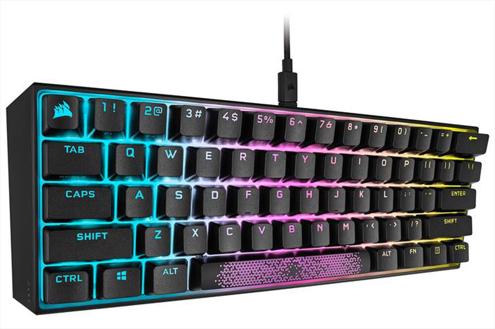 "CORSAIR - Tastiera K65 RGB MINI-Nero"