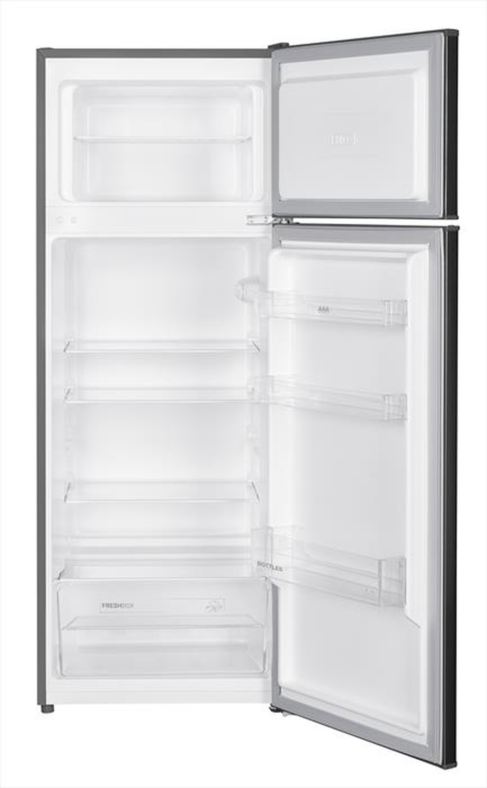 "AAAMAZE - Frigorifero 2 porte AHDD28NSEX0 Classe E 206 lt-Inox"