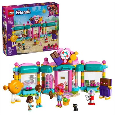 LEGO - FRIENDS Negozio di dolciumi Heartlake City - 42649-Multicolore