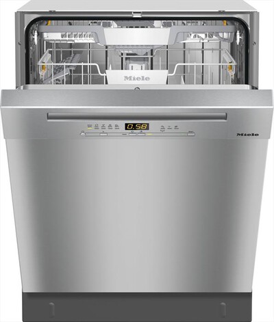 MIELE - Lavastoviglie G 5210 SCU CLST Classe C 14 coperti-Acciaio Clean Steel