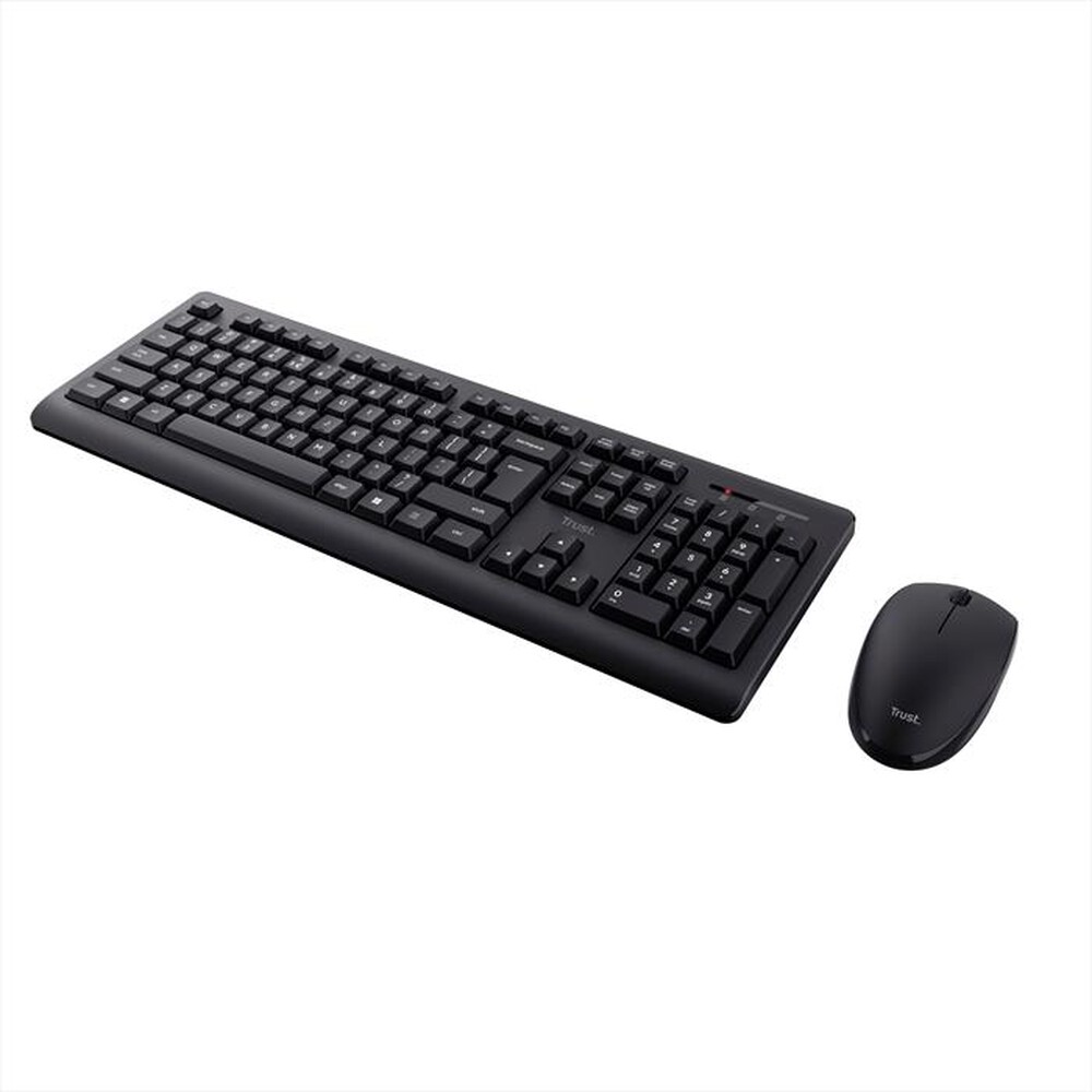 "TRUST - Tastiera + Mouse PRIMO WIRELESS DESKSET IT-Black"