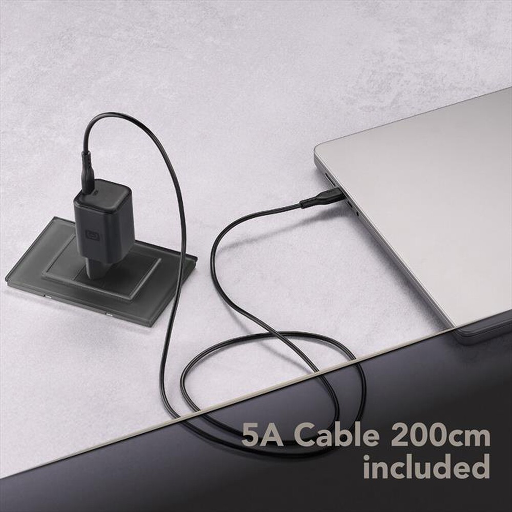 Immagine del prodotto CELLULARLINE - Caricabatterie da rete 100W KIT ACH 100W-Nero