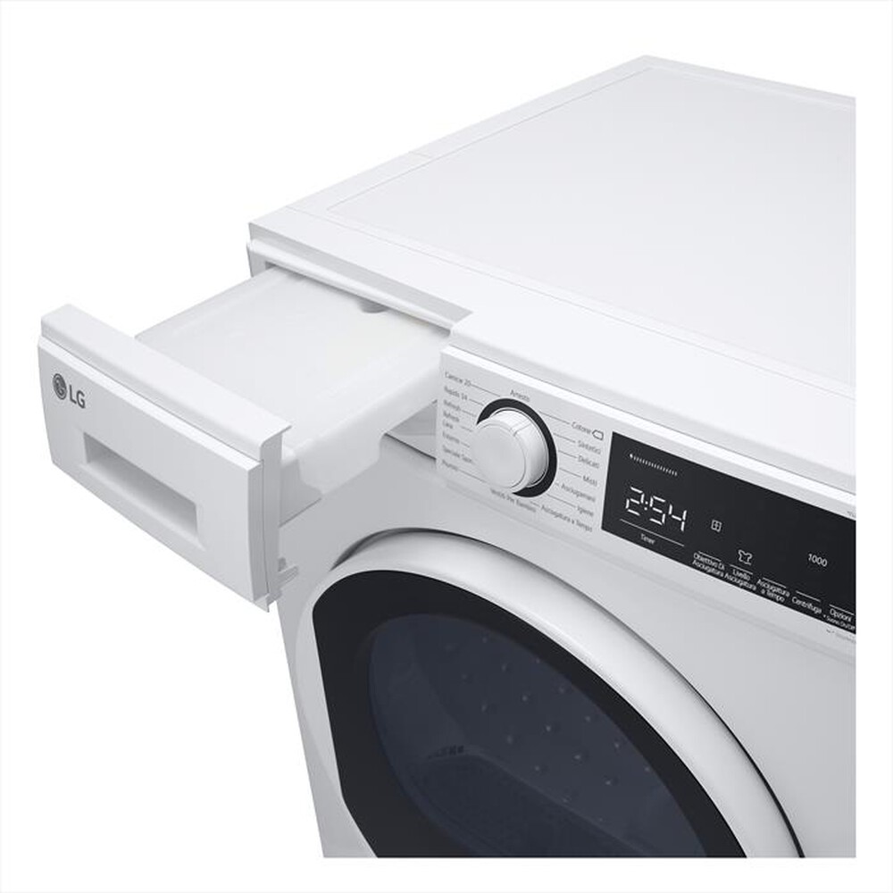 "LG - Asciugatrice RH80M2AV6R - 8 Kg - A++-Bianco"
