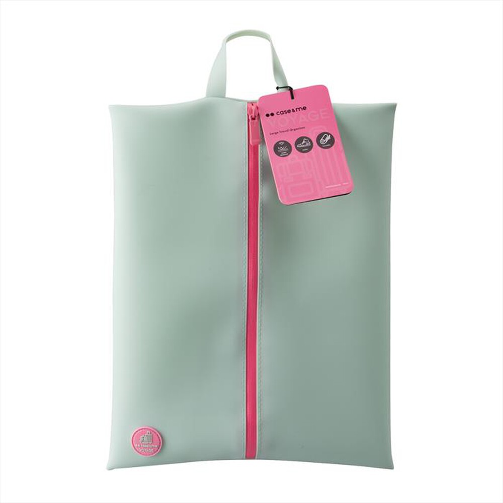 "CASEME - Borsa da viaggio CMVOYSILBAGLAG-Verde"