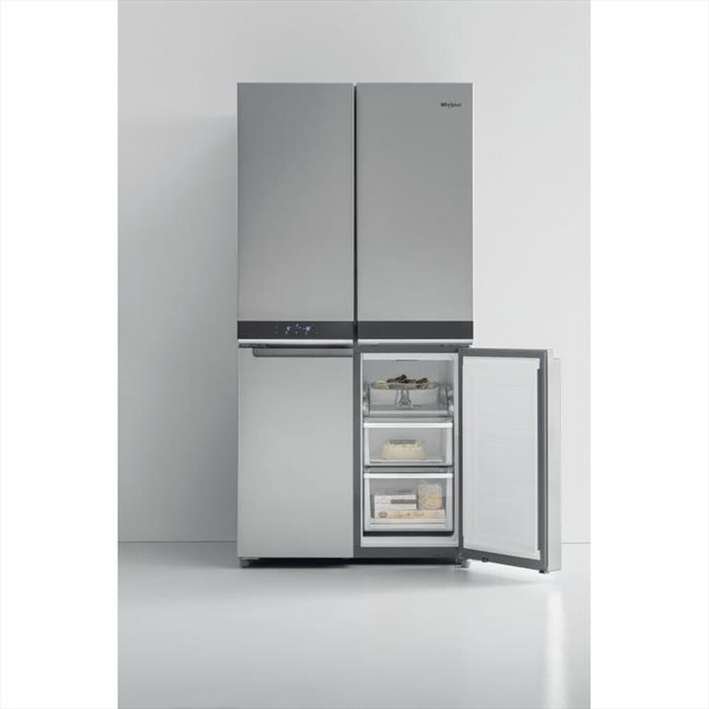 "WHIRLPOOL - Frigorifero 3 e più porte WQ9 B1L Classe F 677lt-Acciaio inossidabile"