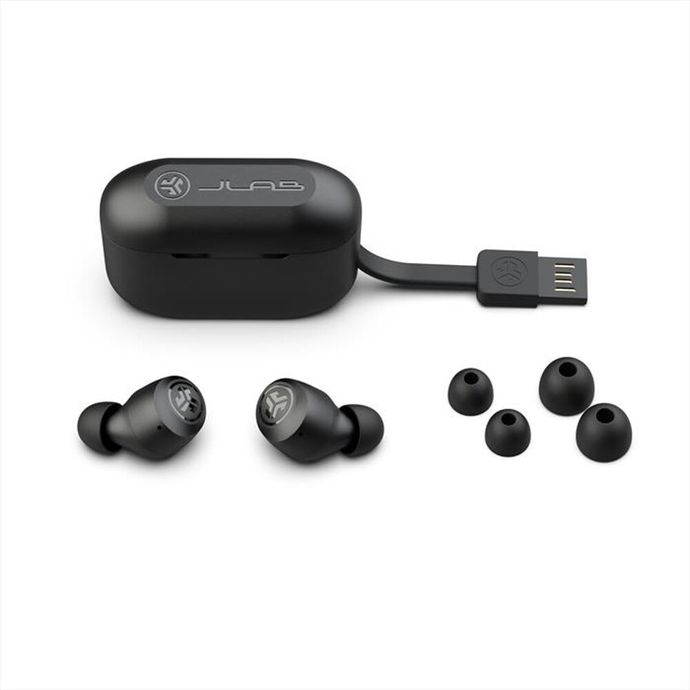 "JLAB - Auricolari bluetooth Go Air Pop-Nero"
