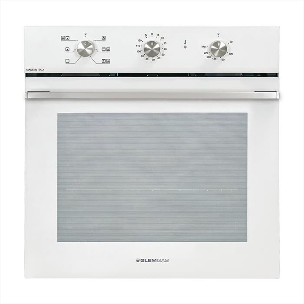 "GLEM GAS - Forno elettrico GFX62WH-S3-Bianco latte"