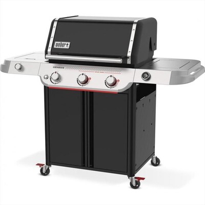 WEBER - Barbecue a 3 bruciatori GENESIS E-335-Nero / Alluminio