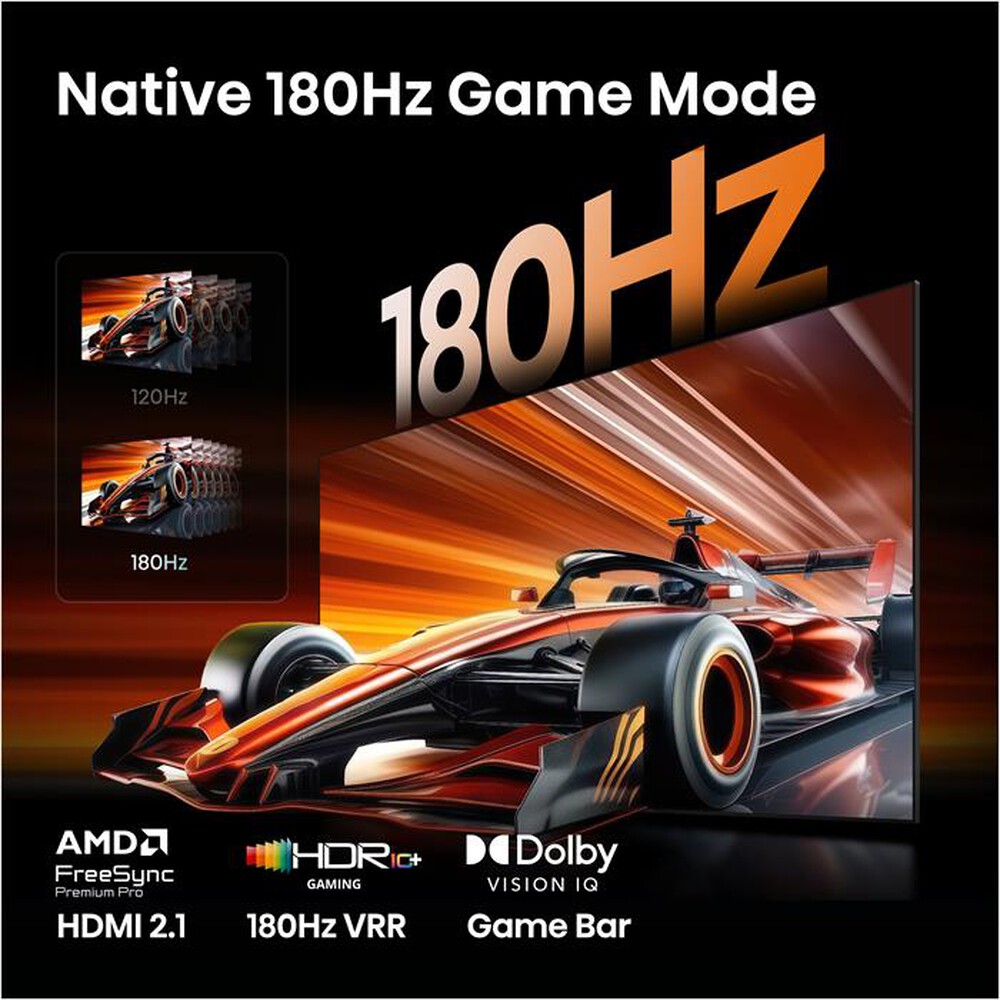 Immagine del prodotto HISENSE - Smart TV MINI LED 4K 85" 85UR9S-NERO