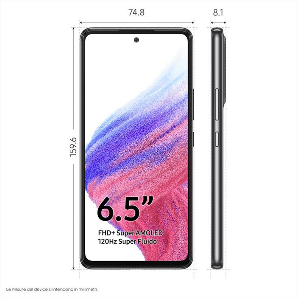 "SAMSUNG - GALAXY A53 5G 128GB-Awesome Black"